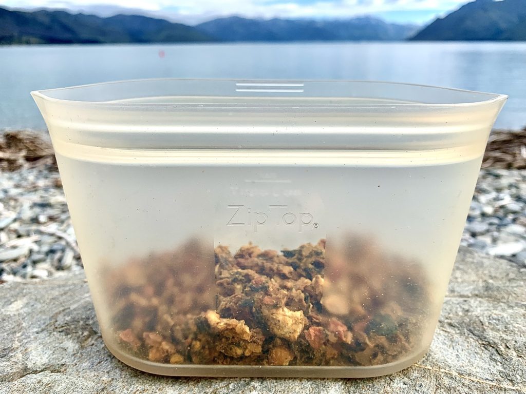 reusable container ziptop